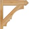 Ekena Millwork Balboa Rough Sawn Arts and Crafts Outlooker, Western Red Cedar, 6"W x 22"D x 22"H OUT06X22X22BOA03RWR - alternate 2
